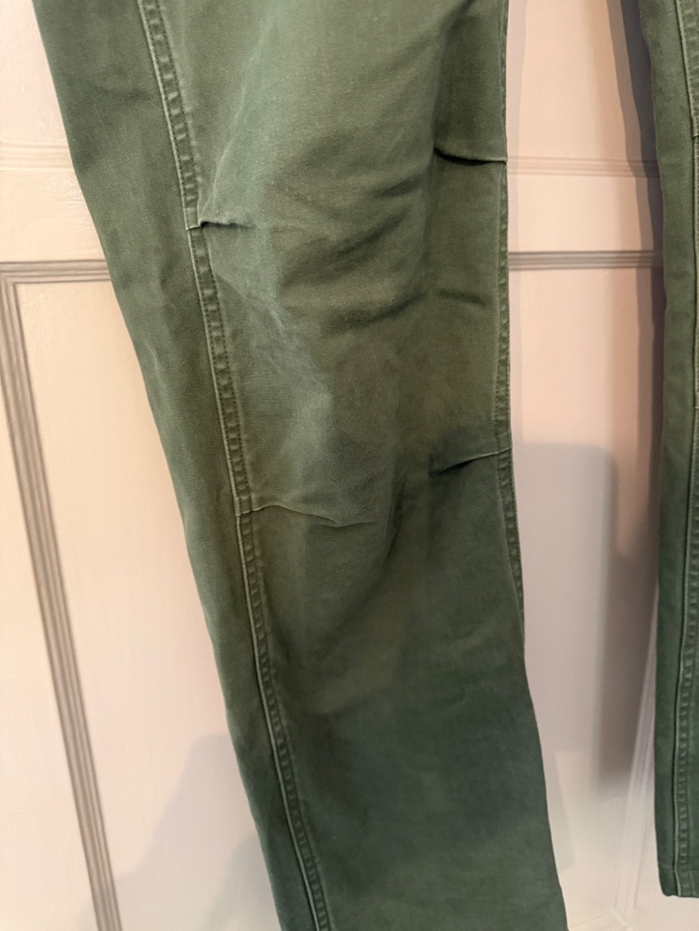 Relwen Brand Men's Army Olive Green Pant Khaki - Picture 7 of 7